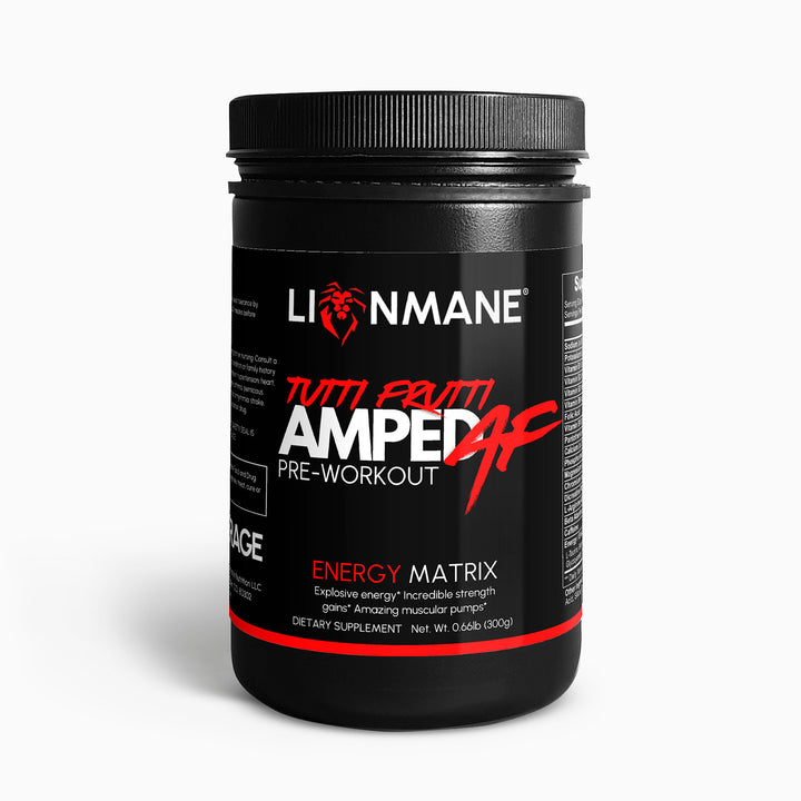 Lionmane Tutti Frutti AmpedAF Pre-Workout Powder