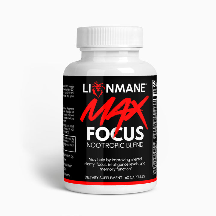 Lionmane MAX Focus (Nootropic Formula)