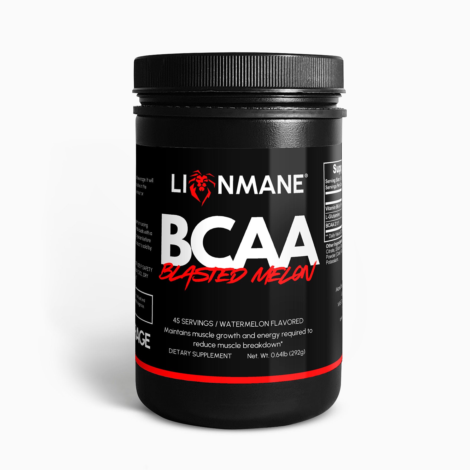 Lionmane Blasted Melon BCAA Post Workout Powder