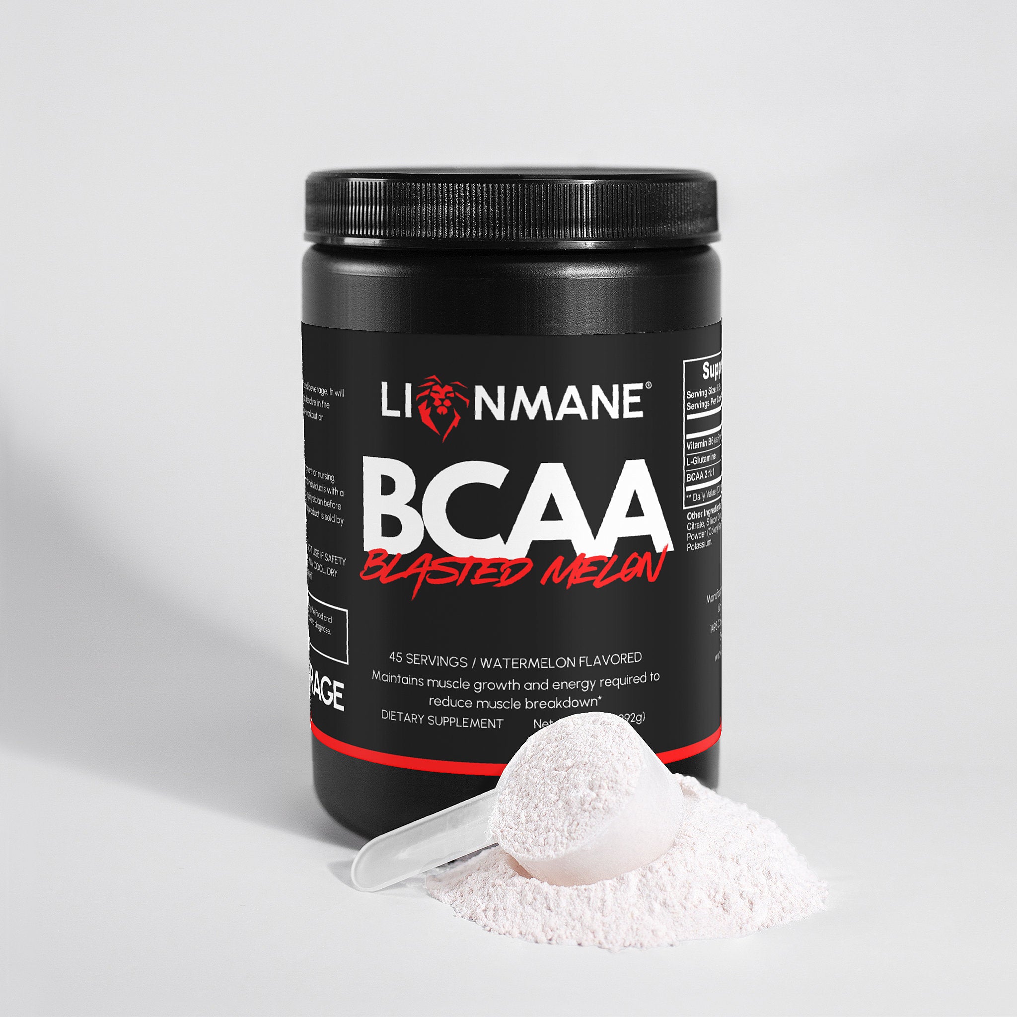 Lionmane Blasted Melon BCAA Post Workout Powder