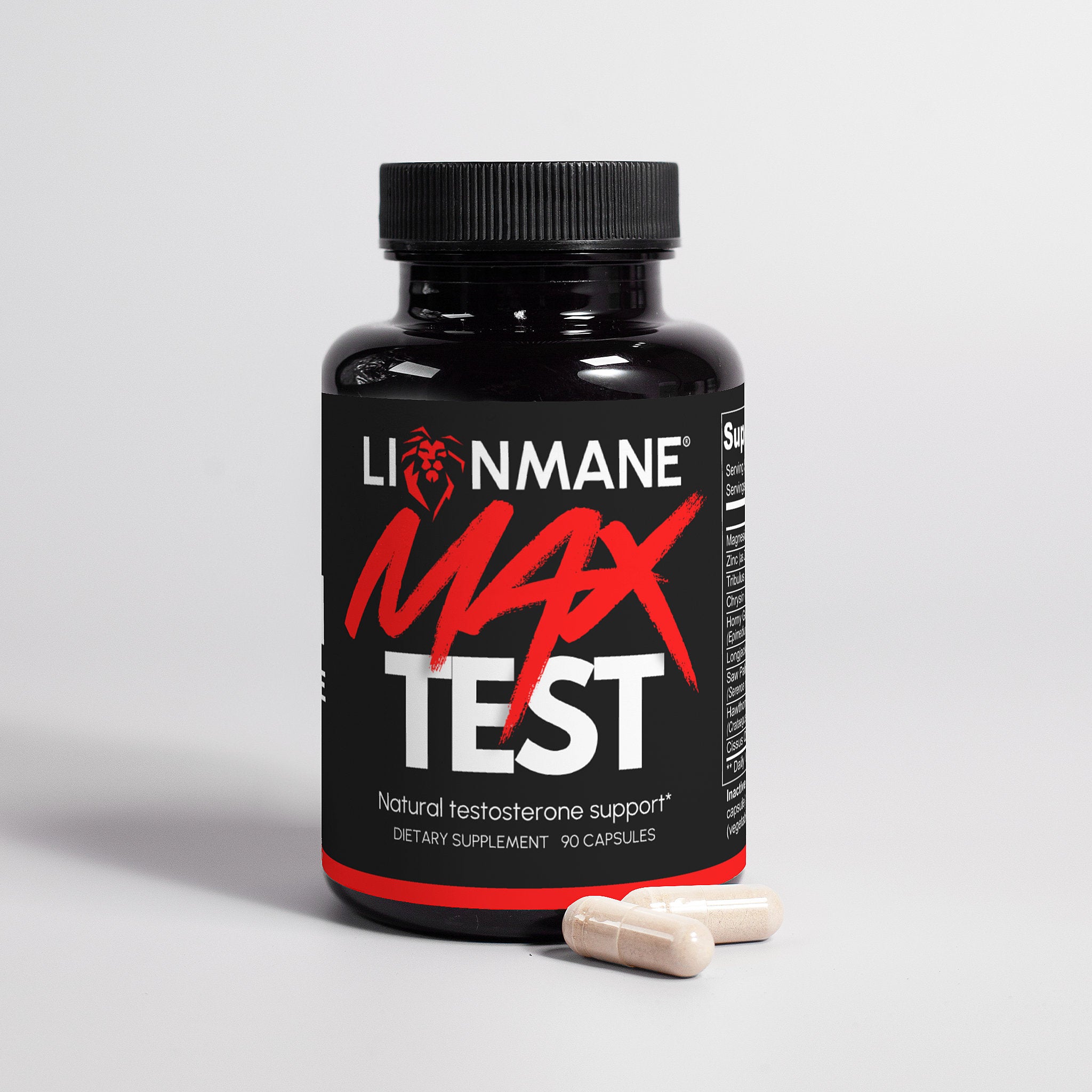 Lionmane MAX Test Natural Testosterone Support