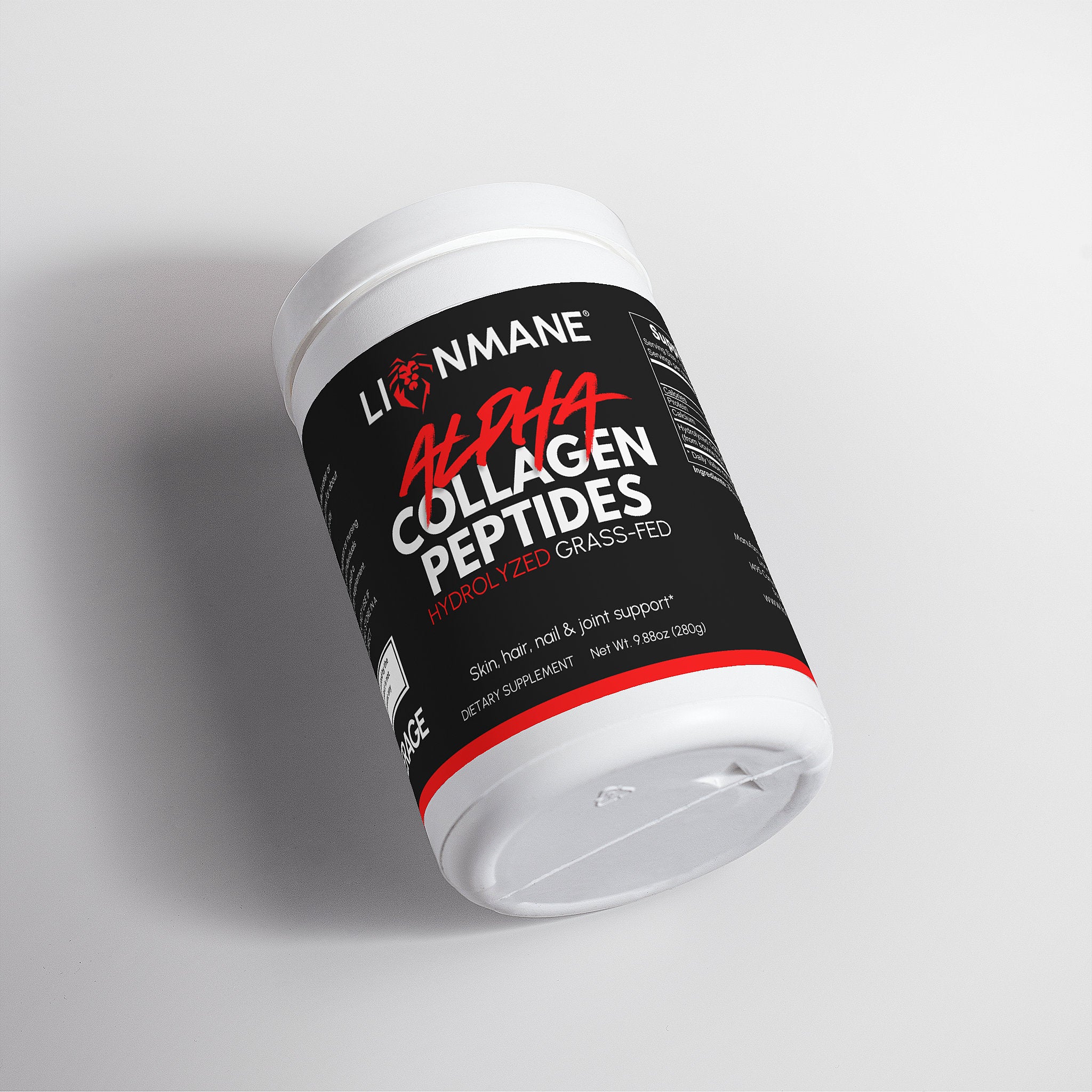 Lionmane Grass-Fed Hydrolyzed Collagen Peptides